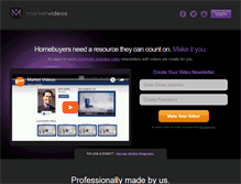 Tablet Screenshot of marketvideos.com